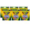 Crayola Ultra-Clean Washable Crayons, Large Size, 8 Colors Per Set, 48PK 3280